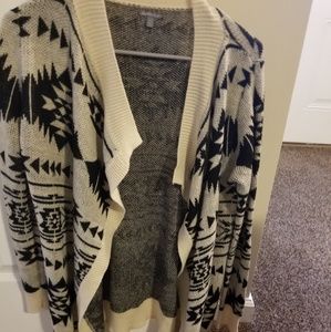 Aysmetrical cardigan